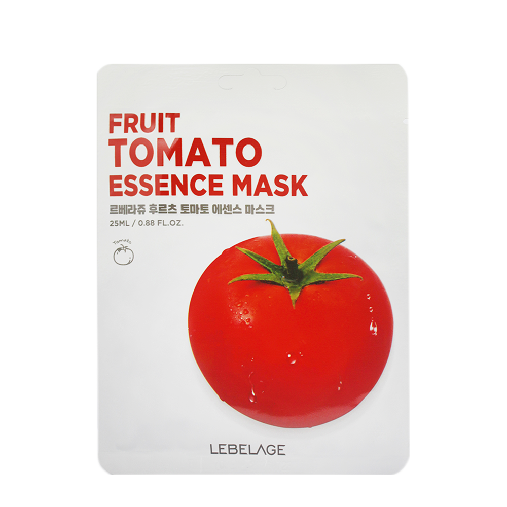 LEBELAGE Маска тканевая для лица с экстрактом томата / Lebelage Fruit Tomato Essence Mask 25 мл, фото 1