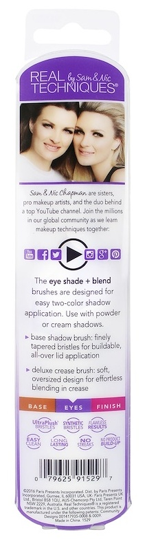 REAL TECHNIQUES Набор для макияжа глаз / Eye Shade + Blend, фото 3