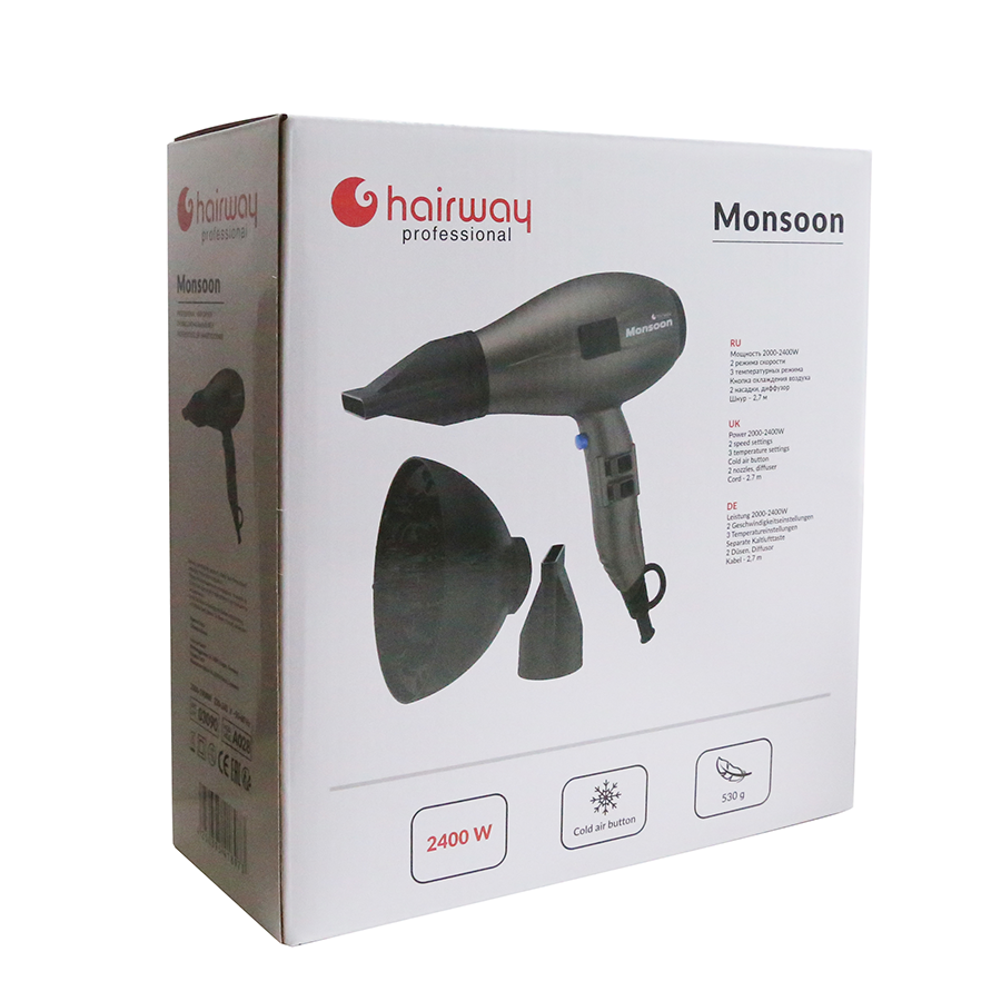 HAIRWAY Фен Hairway Monsoon 2400W, фото 17