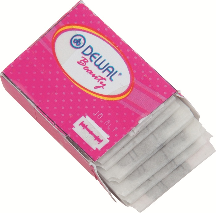 DEWAL BEAUTY Лезвия для педикюрного скребка 10 шт/уп, фото 1