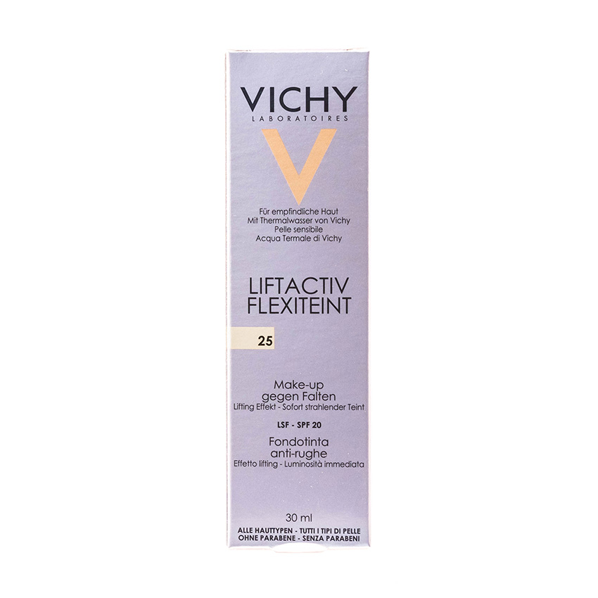 VICHY Крем тональный с эффектом лифтинга, тон № 25 / Liftactiv Flexilift Teint 30 мл, фото 3
