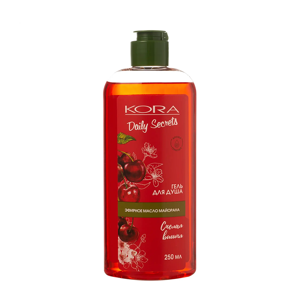 KORA Гель для душа спелая вишня / Daily Secrets 250 мл, фото 1
