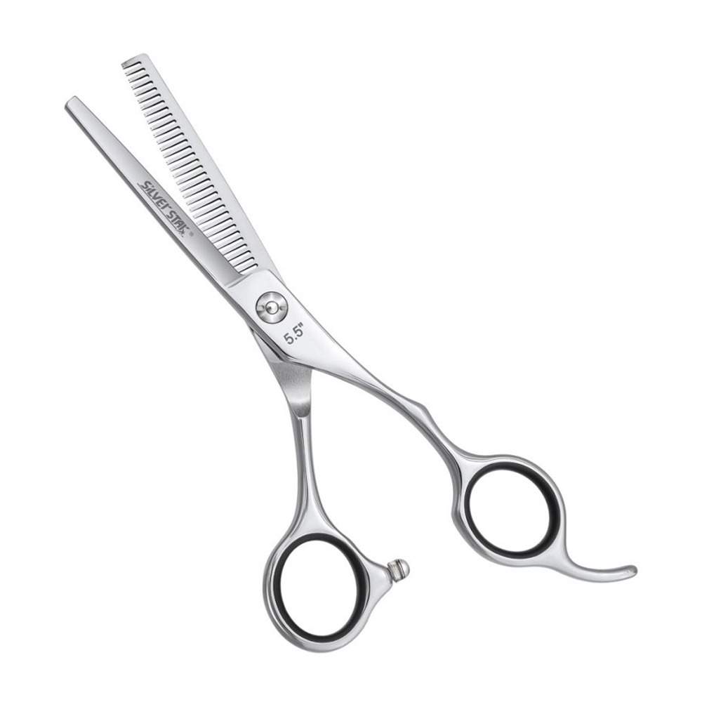 SILVER STAR Ножницы филировочные односторонние эргономичные 5,5