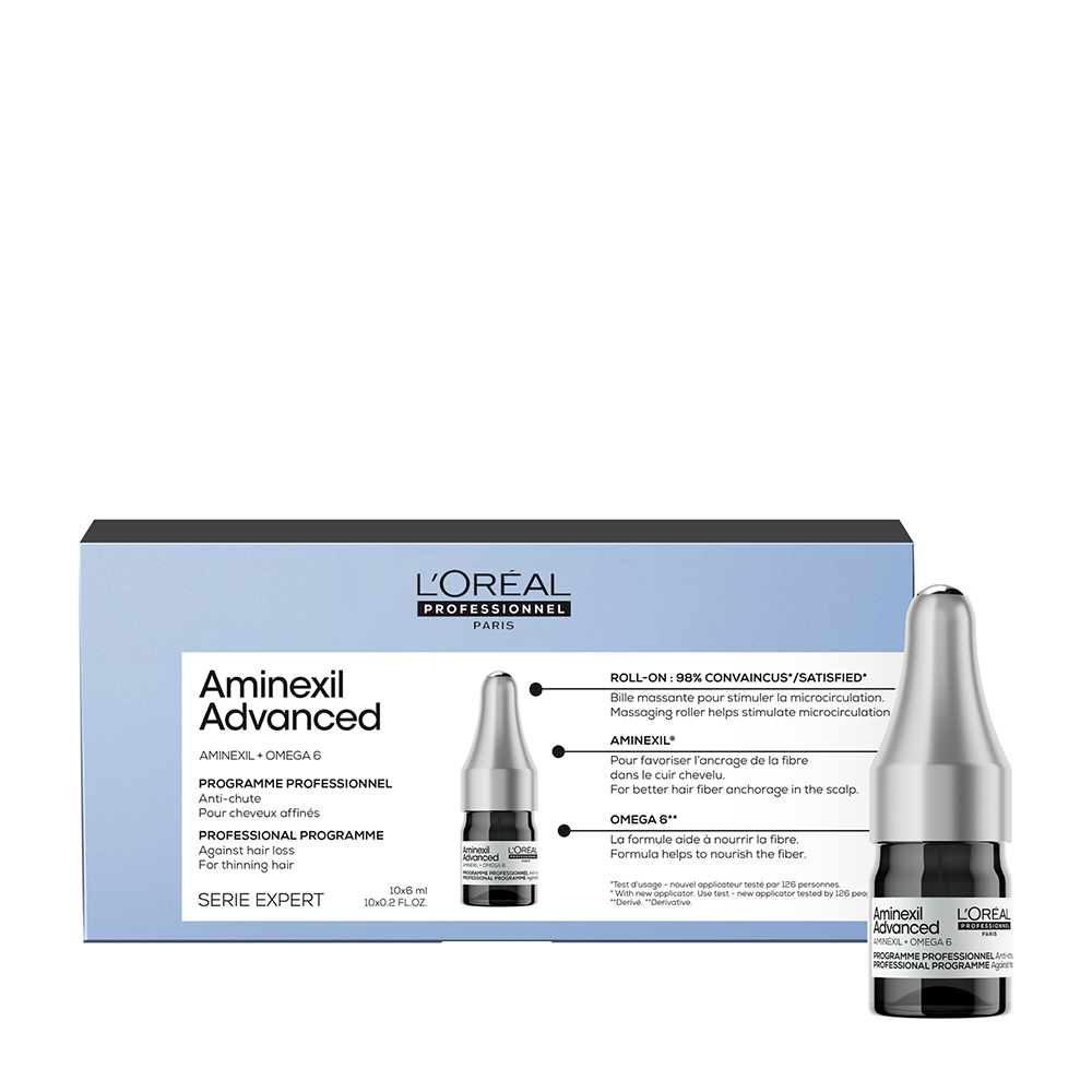 L'OREAL PROFESSIONNEL Ампулы Аминексил / SCALP 10*6 мл, фото 1
