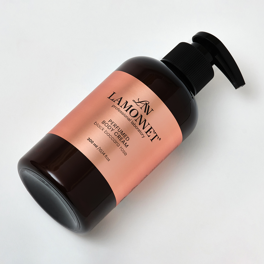 LAMONNET Крем парфюмированный для тела, черная роза баккара / LAMONNET 300 мл, фото 2