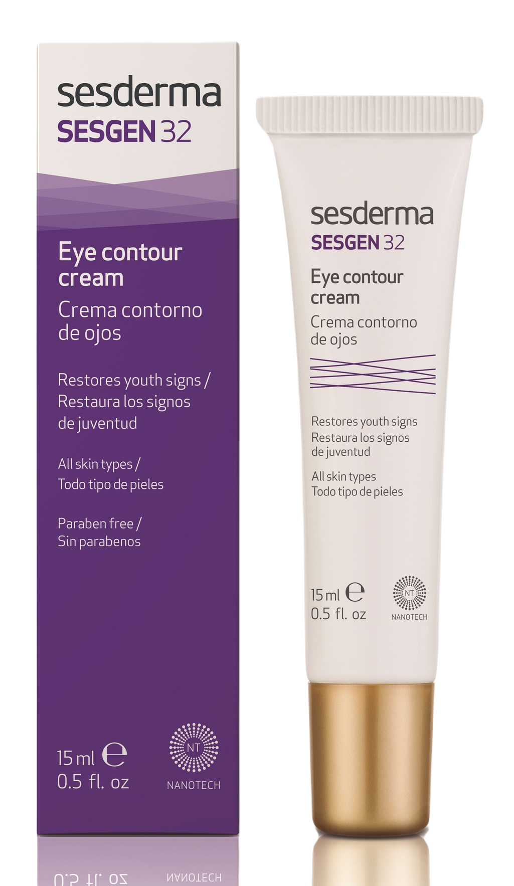 SESDERMA Крем-контур для зоны вокруг глаз / SESGEN 32 15 мл, фото 2