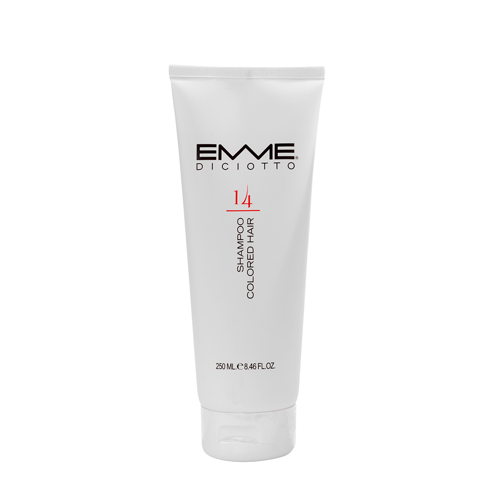 EMMEDICIOTTO Шампунь для окрашенных волос 14 / SHAMPOO COLORED HAIR 250 мл, фото 1