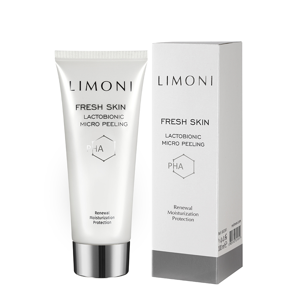 LIMONI Гель-скатка для лица / Lactobionic Micro Peeling 100 мл, фото 2
