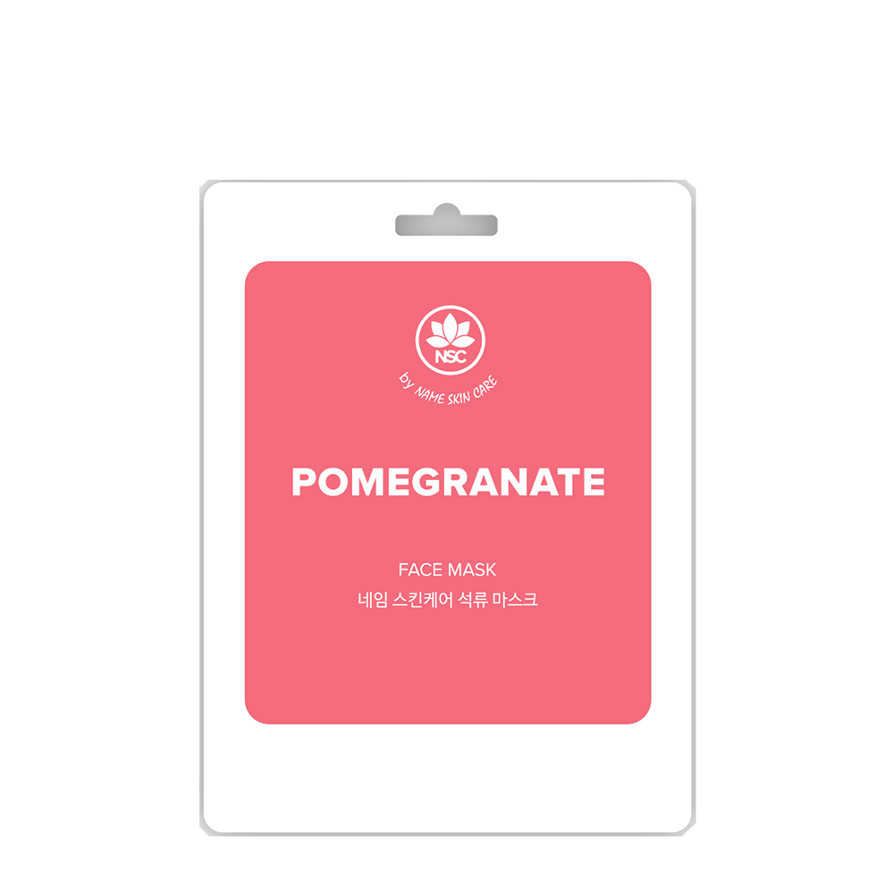 NAME SKIN CARE Маска тканевая для лица, гранат / NAME SKIN CARE 22 гр, фото 1