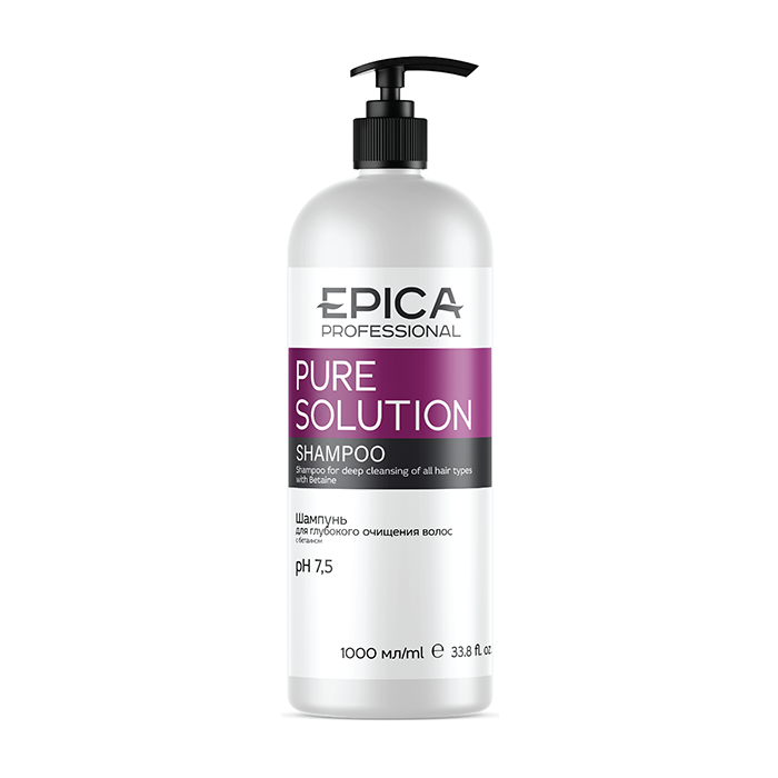 EPICA PROFESSIONAL Шампунь для глубокого очищения волос / Special Pure Solution 1000 мл, фото 1