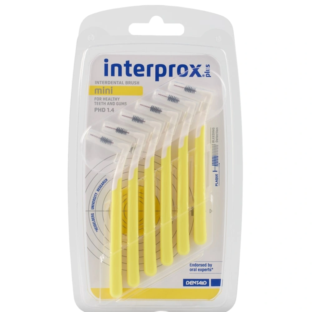 DENTAID Ершик межзубный Interprox Plus Mini 6 шт, фото 1