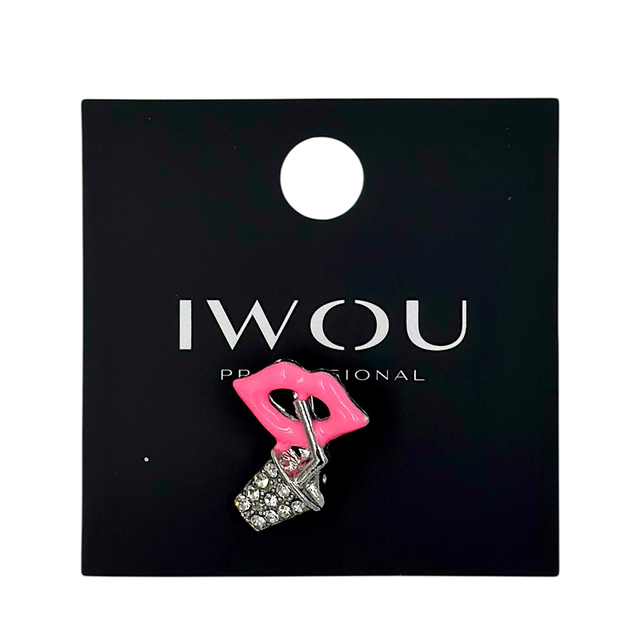 IWOU PROFESSIONAL Брошь-значок Коктейль, фото 2