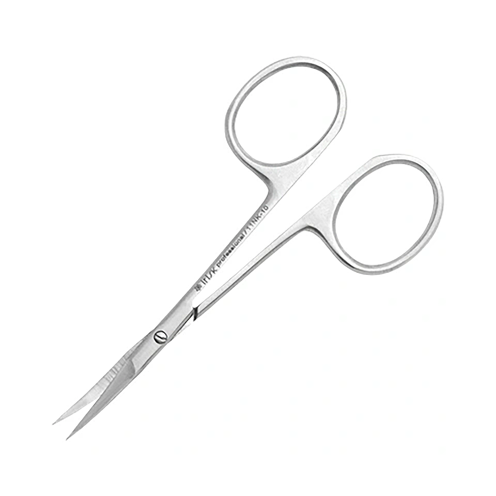 IRISK PROFESSIONAL Ножницы для кутикулы 11NK-10 матовые, ручная заточка, длина 10 см, фото 3