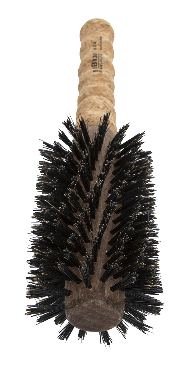 IBIZA HAIR Щетка круглая, закрученная для укладки волос, диаметр 65 мм (пробка), фото 3