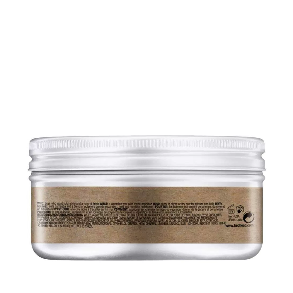 TIGI Воск для волос для мужчин / BED HEAD for Men Matte Separation Workable Wax 85 гр, фото 3