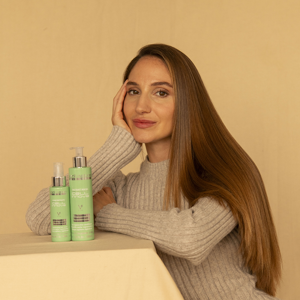 ABRIL ET NATURE Концентрат для поврежденных волос со стволовыми клетками / Concentrate Cell Innove 100 мл, фото 4