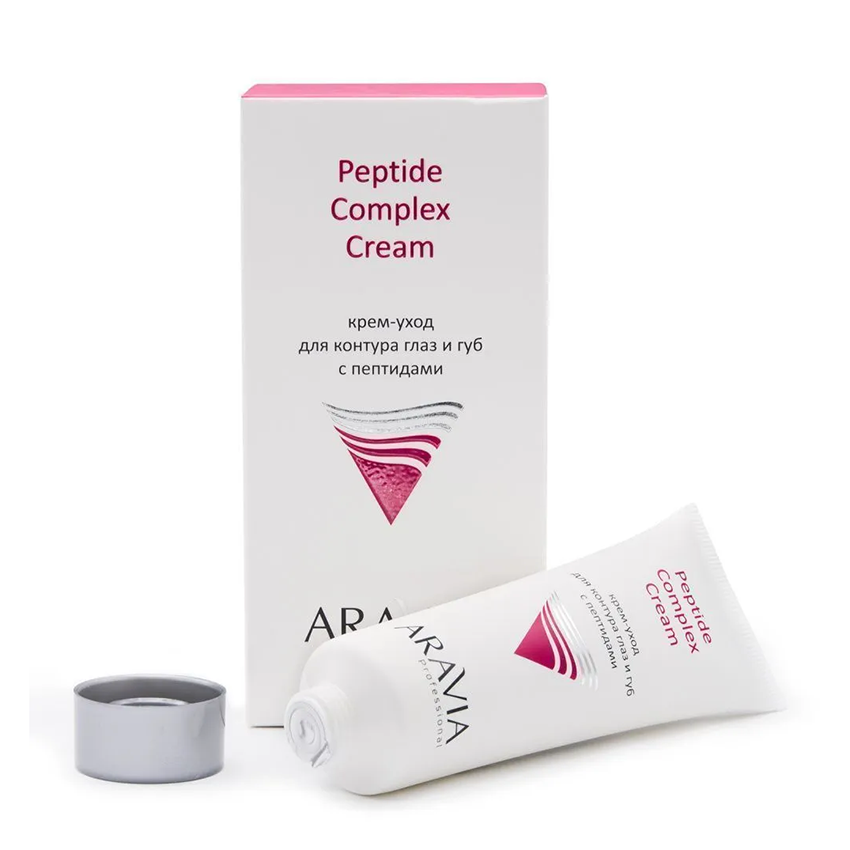 ARAVIA Professional Крем-уход для контура глаз и губ с пептидами / Peptide Complex Cream 50 мл, фото 3