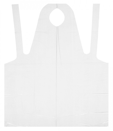 IGROBEAUTY Фартук полиэтиленовый 75*120 см 16 мкр прозрачный 50 шт, фото 1