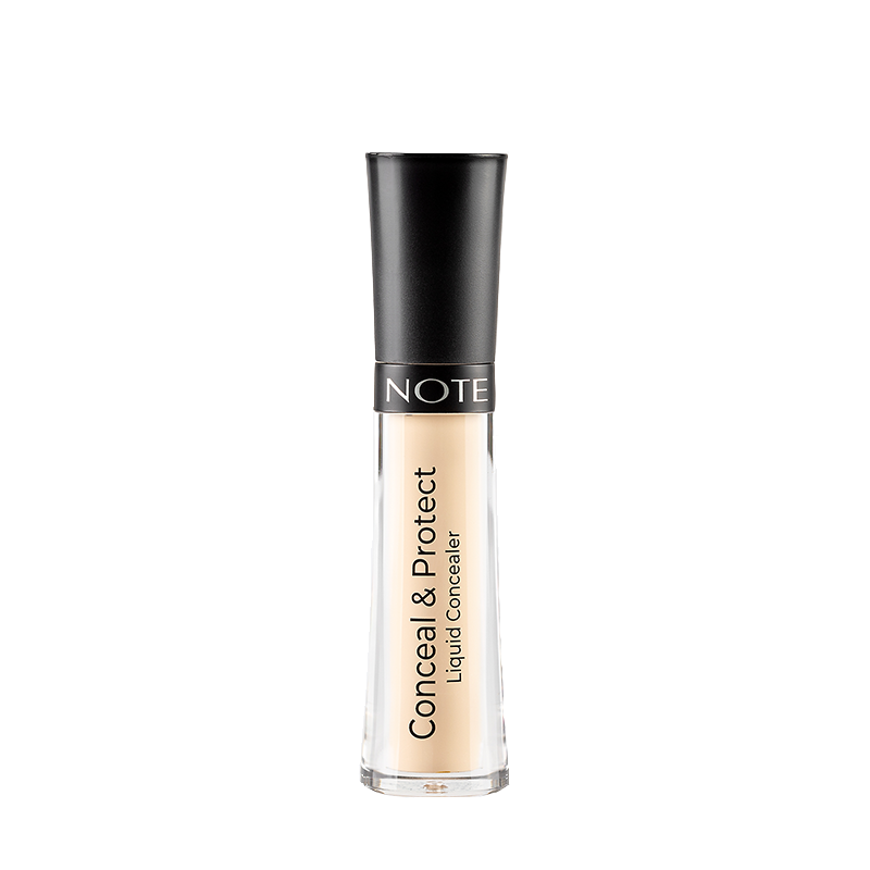 NOTE Консилер жидкий маскирующий защитный 01 / CONCEAL & PROTECT LIQUID CONCEALER 4,5 мл, фото 1