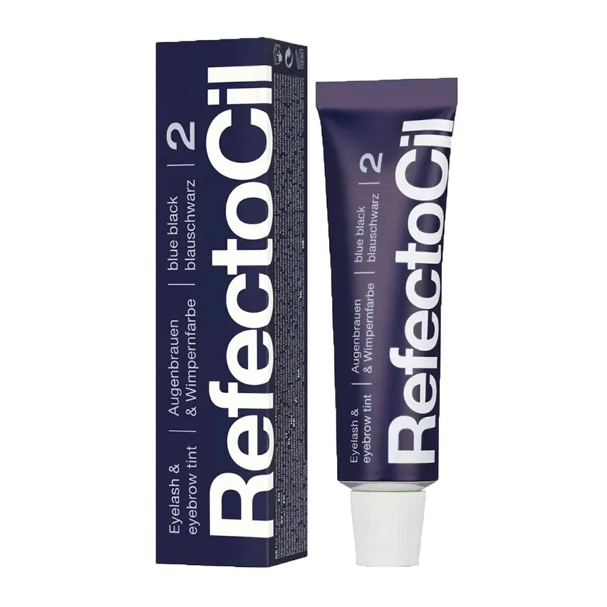 REFECTOCIL Краска для бровей и ресниц, № 2 иссине-черный 15 мл, фото 2