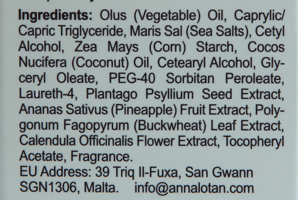 ANNA LOTAN Пилинг кристаллический Ананасовый / Crystal Peeling Ananas CLEAR 60 мл, фото 4