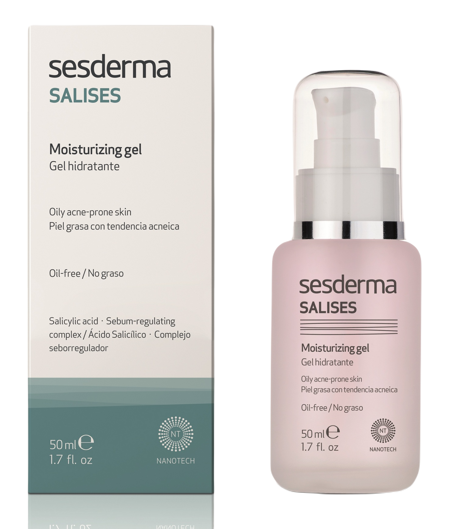 SESDERMA Гель увлажняющий для лица / SALISES 50 мл, фото 2