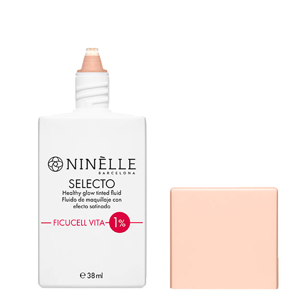 NINELLE Крем-флюид тональный с эффектом здорового сияния, №244 розово-бежевый / SELECTO 38 мл, фото 1