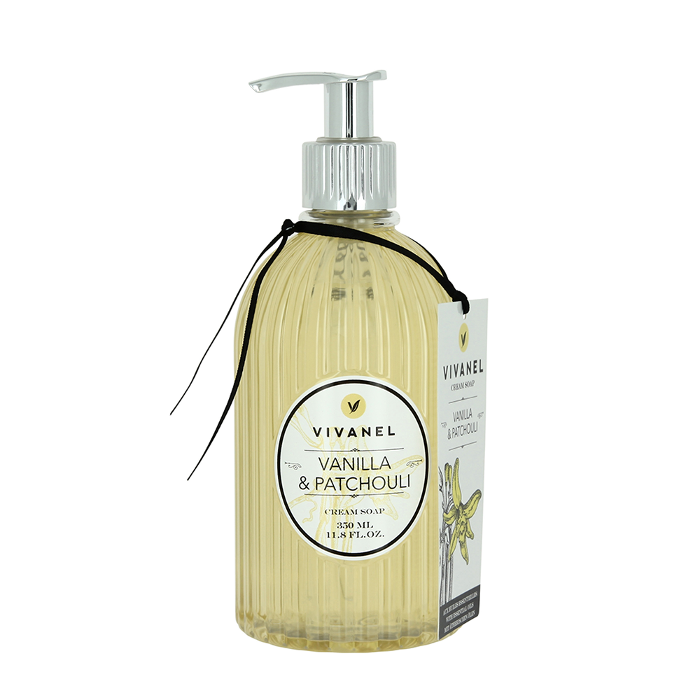 VIVANEL Крем-мыло, ваниль и пачули / Cream Soap Vanilla&Patchouli 350 мл, фото 1