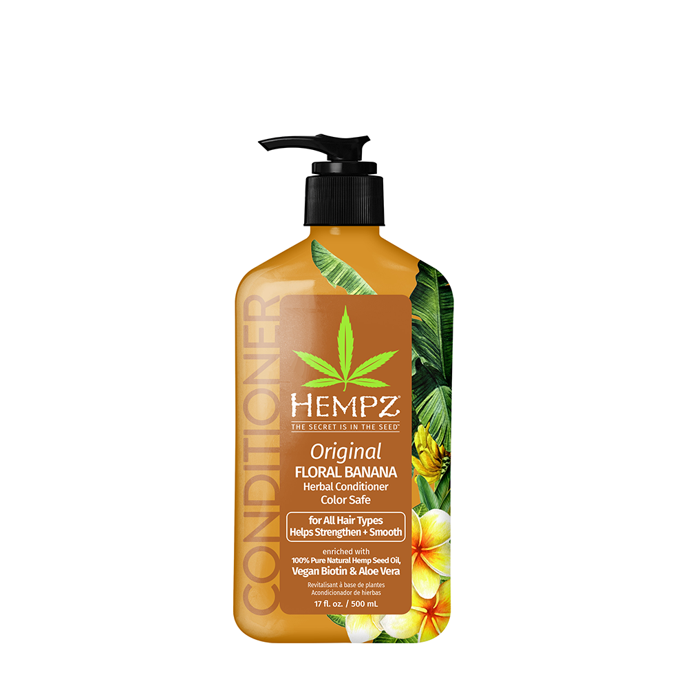 HEMPZ Кондиционер оригинальный для поврежденных волос / Original Herbal Conditioner For Damaged & Color Treated Hair 500 мл, фото 1
