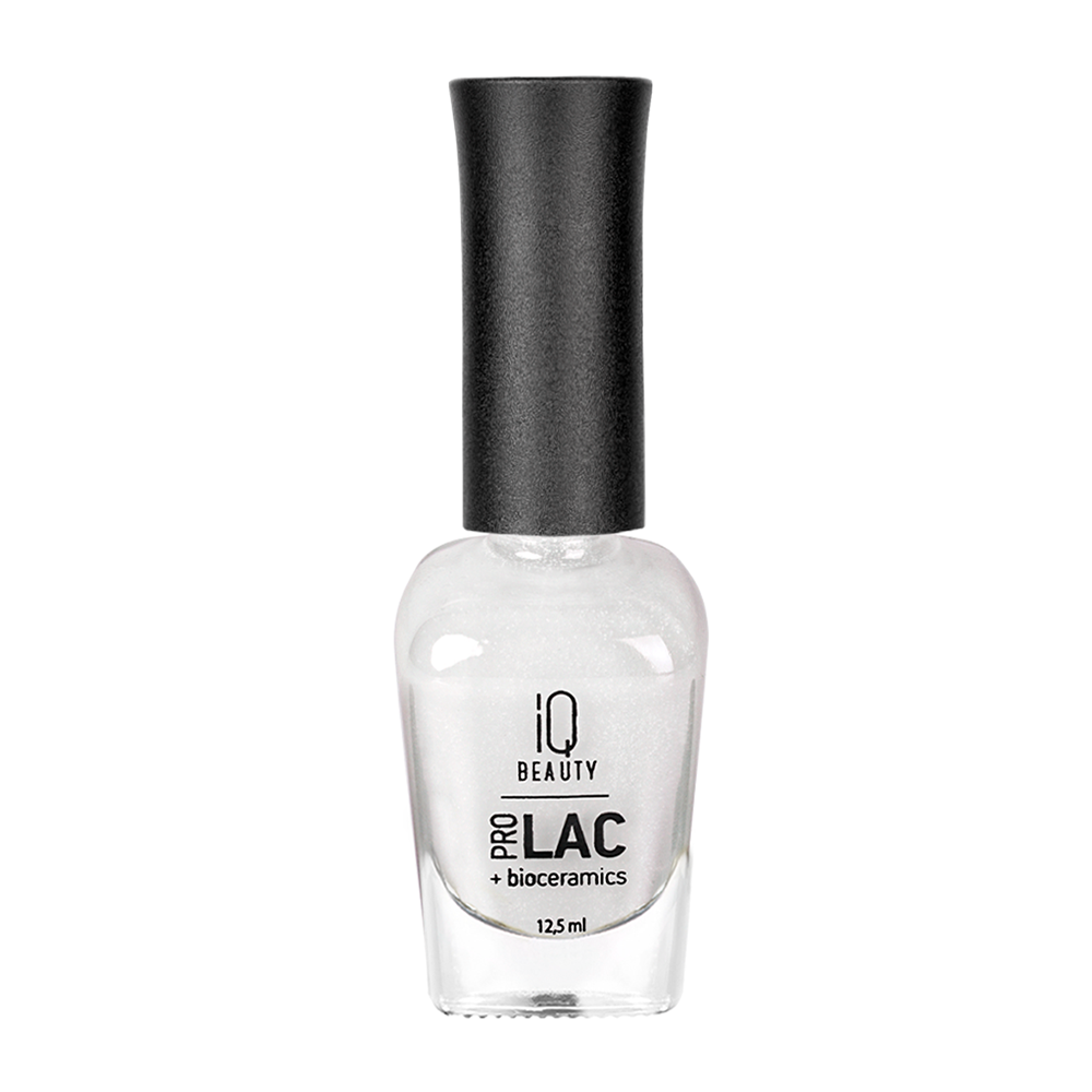 IQ BEAUTY 087 лак профессиональный укрепляющий для ногтей с биокерамикой / Nail polish PROLAC+bioceramics 12,5 мл, фото 1