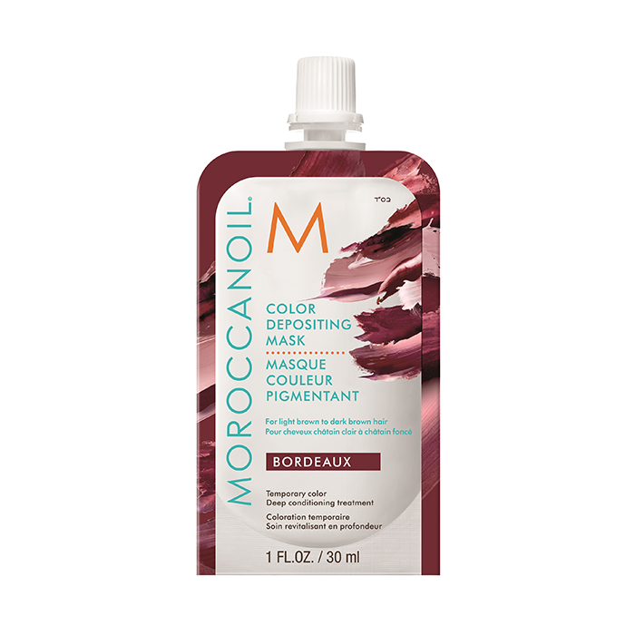 MOROCCANOIL Маска тонирующая для волос, бордо / COLOR DEPOSITING MASK BORDEAUX 30 мл, фото 1