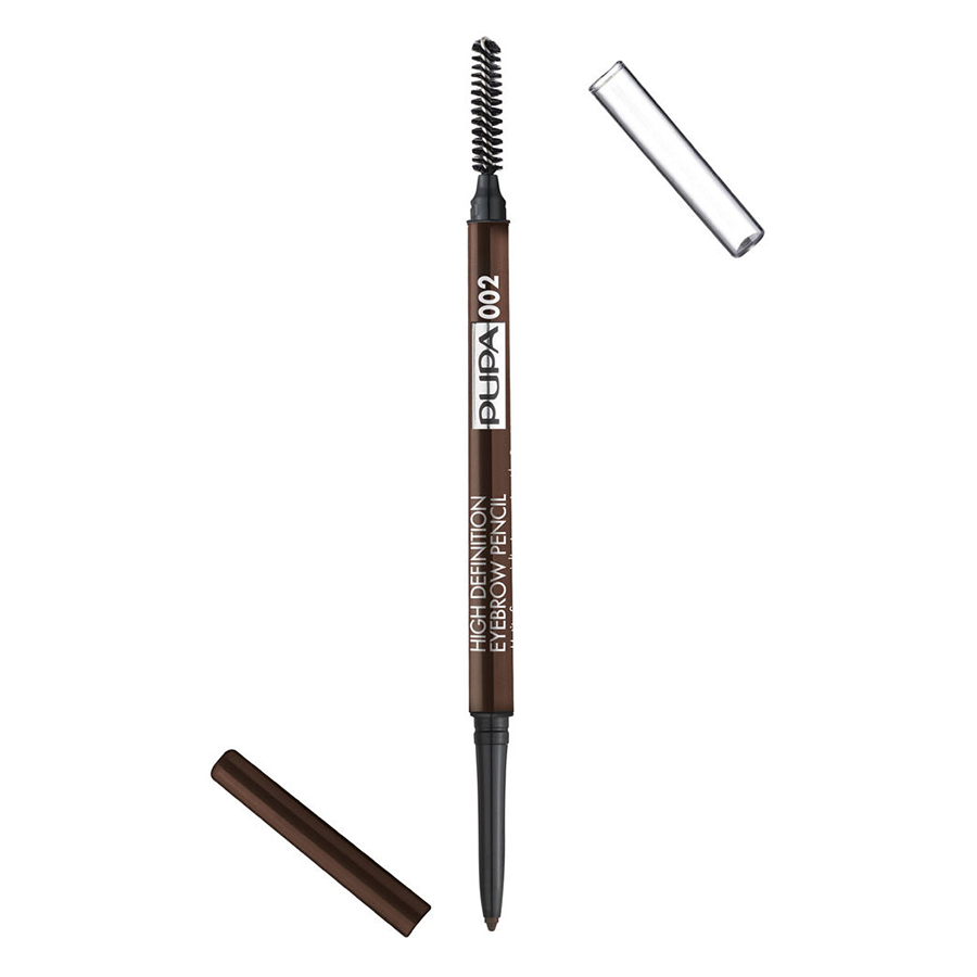 PUPA Карандаш для бровей, 002 коричневый / HIGH DEFINITION EYEBROW PENCIL 0,09 гр, фото 2