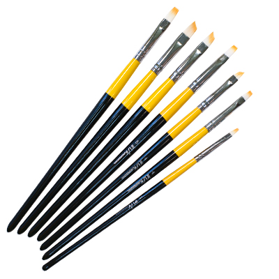 IRISK PROFESSIONAL Кисть прямая для геля, искусственный ворс № 5, фото 2