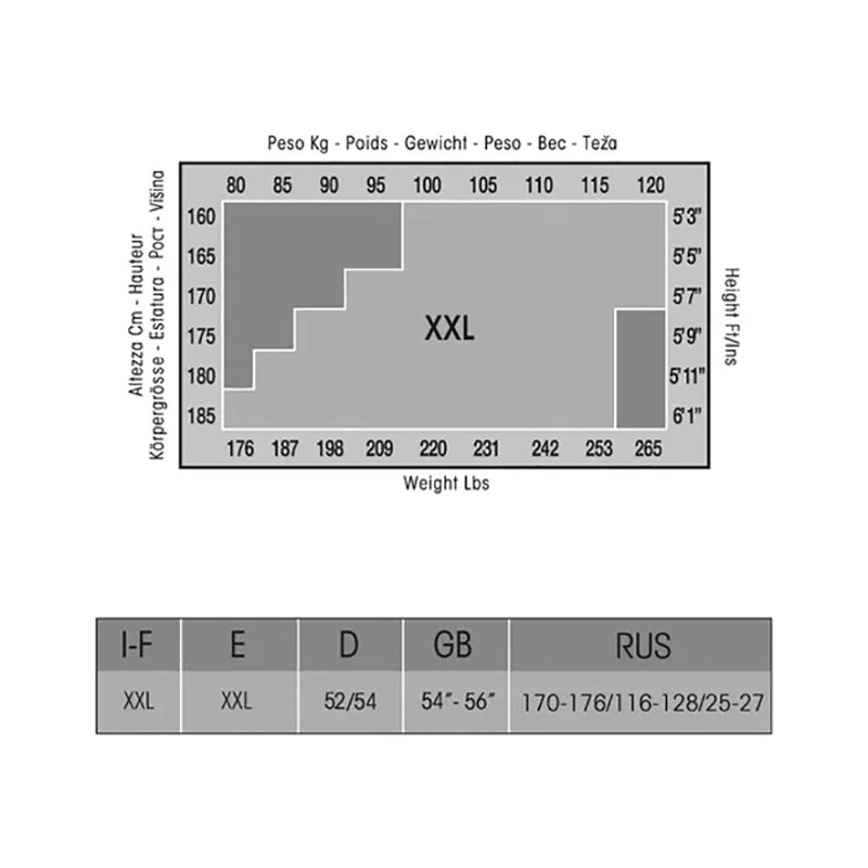 OMSA Колготки Caramello 6 (XXL) / Attiva 40 XXL, фото 4