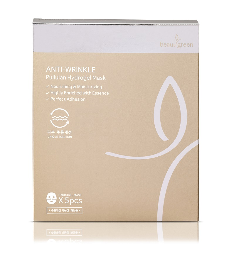 BEAUUGREEN Маска гидрогелевая с омолаживающим эффектом / Pullulan Hydrogel Mask 1 шт, фото 2