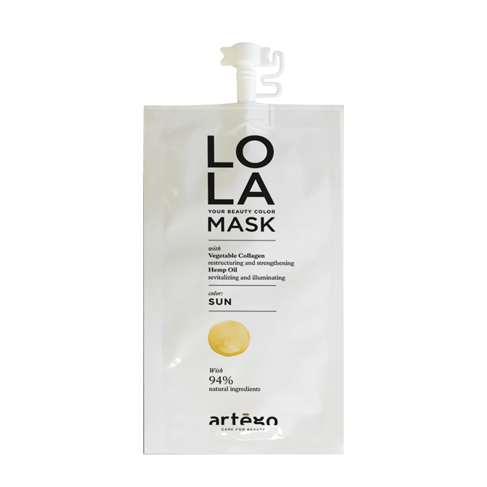ARTEGO Маска оттеночная для волос, солнце / LO LA MASK Sun 20 мл, фото 1