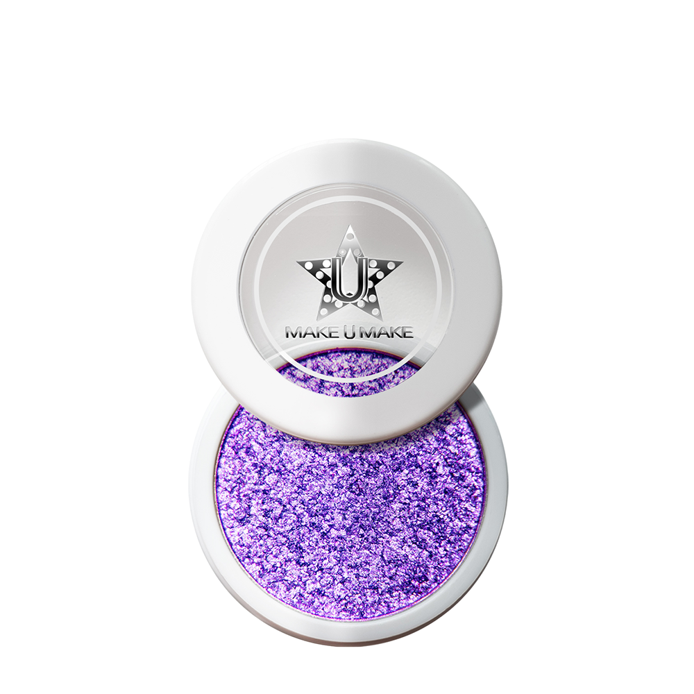 MAKE U MAKE Тени кремовые муссовые стойкость 24 часа, фиолетовый неон MS108 / Eyes Paradise VIOLET NEON 12 гр, фото 1
