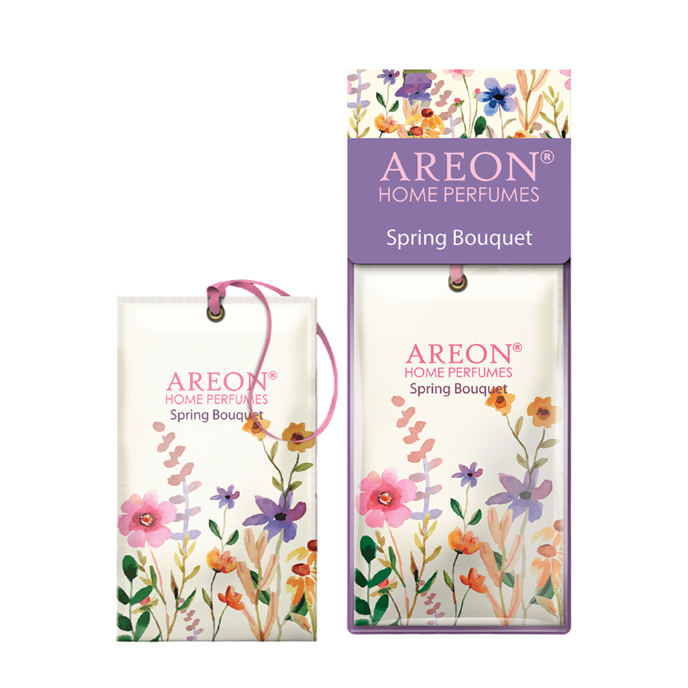 AREON Саше ароматическое, весенний букет / HOME PERFUMES SACHET Spring Bouquet 12 гр, фото 1