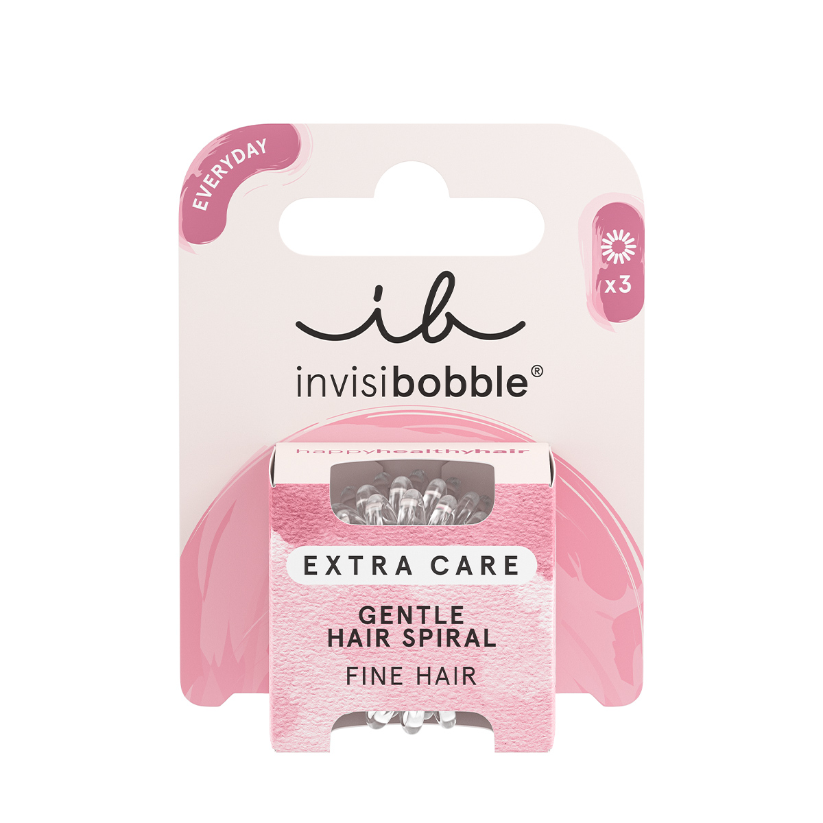 INVISIBOBBLE Резинка-браслет для тонких волос / invisibobble EXTRA CARE Crystal Clear, фото 2