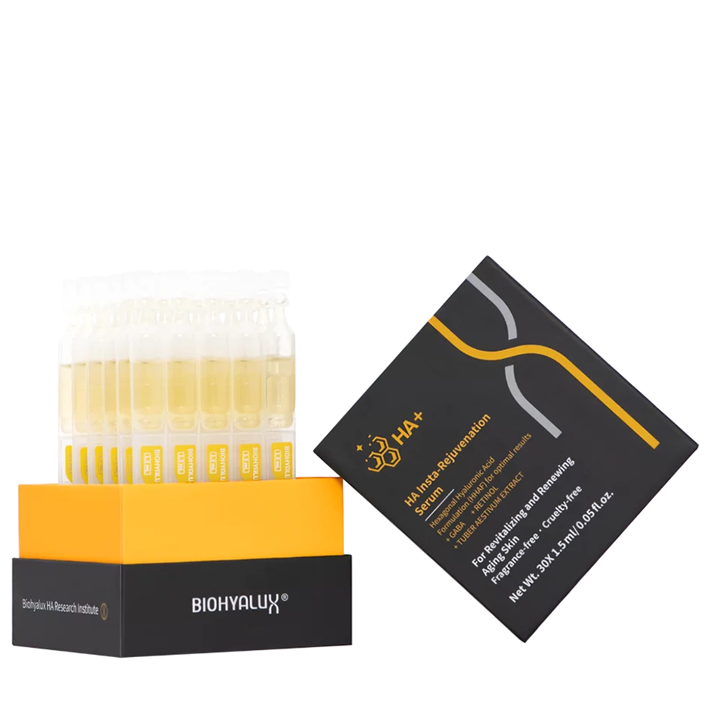 BIOHYALUX Сыворотка для коррекции признаков старения и контроля над мимическими морщинами / НА INSTA-REJUVENATION SERUM 30х1,5 мл, фото 1