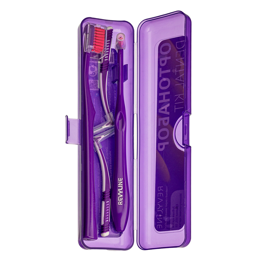 REVYLINE Ортонабор в пенале, размер S, фиолетовый / Dental Kit, фото 2