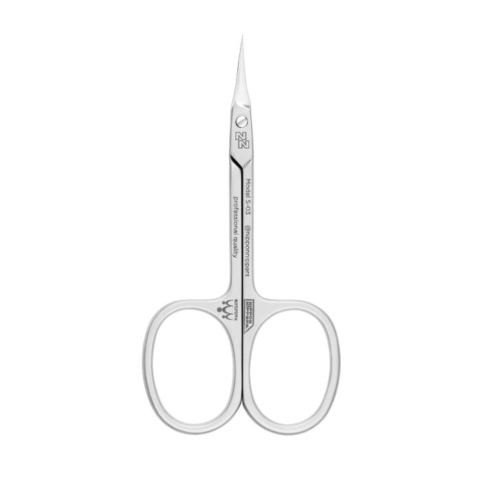 NIPPON NIPPERS Ножницы для кутикулы, матовые, длина. 90 мм, фото 1