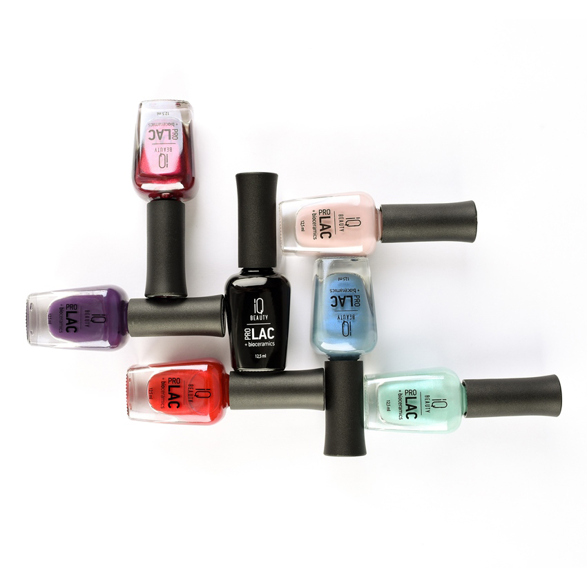 IQ BEAUTY 110 лак для ногтей укрепляющий с биокерамикой / Nail Polish PROLAC+bioceramics 12,5 мл, фото 6