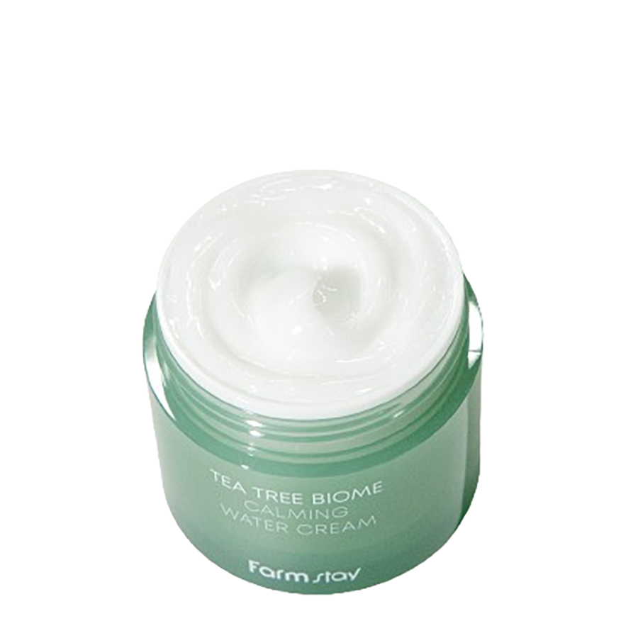 FARMSTAY Крем увлажняющий для лица с чайным деревом / Tea Tree Biome Calming Water Cream 80  мл, фото 4