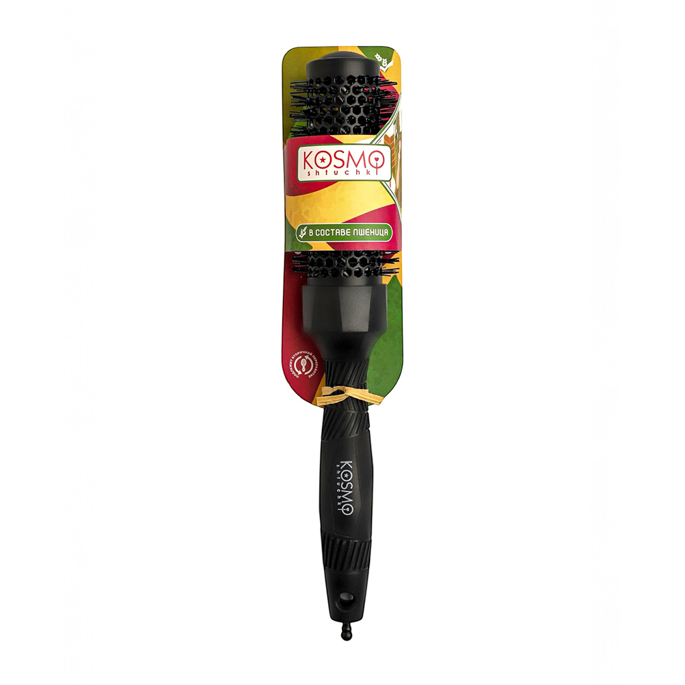 KOSMO SHTUCHKI Термобрашинг KosmoShtuchki, резиновая ручка, черный 34 мм, фото 3