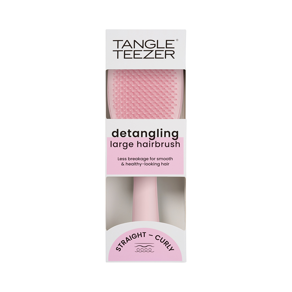 TANGLE TEEZER Расческа для волос / The Large Ultimate (Wet) Detangler Pink Hibiscus, фото 7