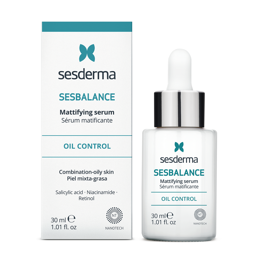 SESDERMA Сыворотка себорегулирующая с матирующим эффектом / SESBALANCE Mattifying serum 30 мл, фото 2