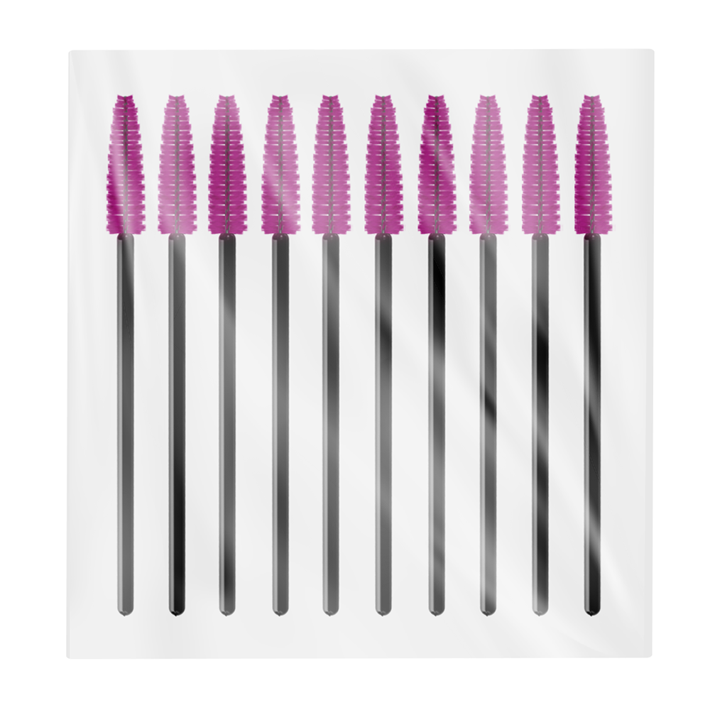 INNOVATOR COSMETICS Щеточки для ресниц и бровей одноразовые черные / INNOVATOR COSMETICS 10 шт, фото 2