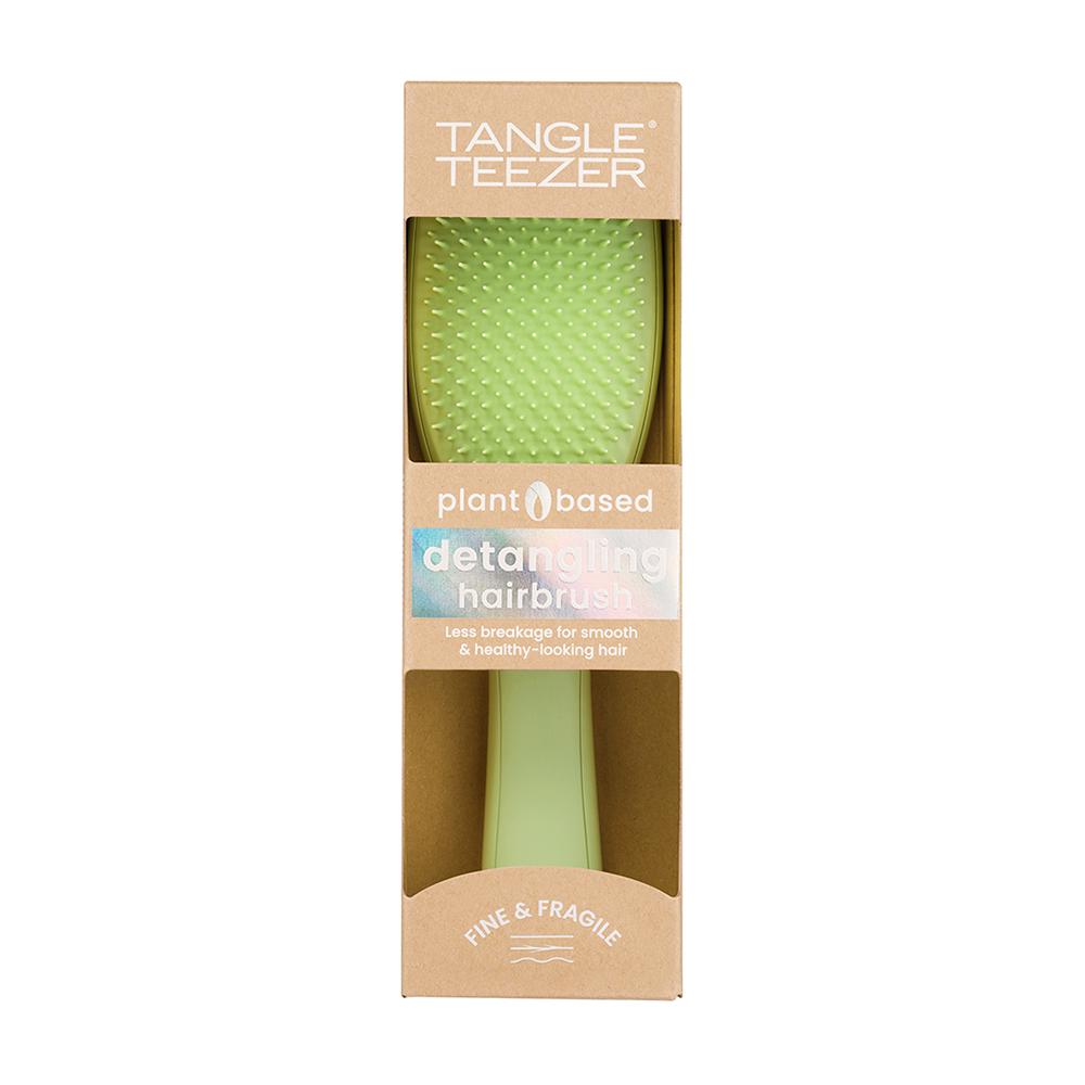 TANGLE TEEZER Расческа для волос / The Ultimate Detangler Plant Brush Fine & Fragile Cool Matcha, фото 5