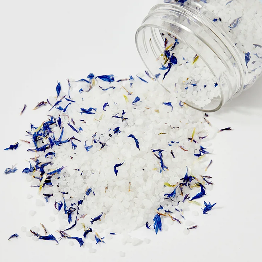 MIPASSIONcorp Соль морская парфюмированная с васильком / MiPASSiON 500 гр, фото 3